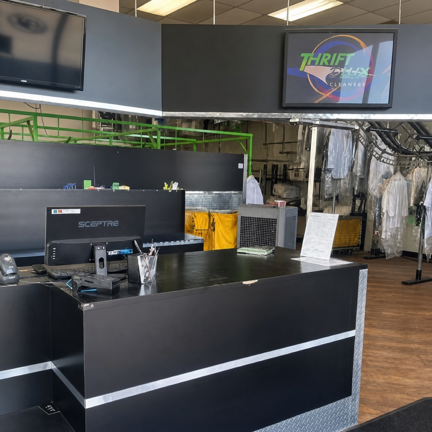 Inside Thrift DLux Cleaners W Flamingo Rd